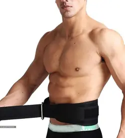 کمربند بدنسازی چسبی مدل PowerGYM