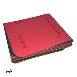 مت تمرین یوگا و پیلاتس TPE الکس مدل تاشو ضخامت 6 میلی متر