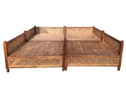تخت سنتی بزرگ کد nasr01s9 سایز 3 در 3 متر