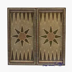 تخته نرد وشطرنج خاتم  کدtkh2