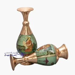 جفت گلدان مس مینیاتور کد:mng25