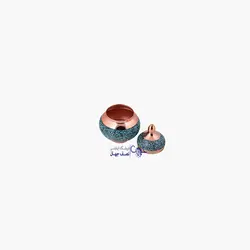 قندان نقلی فیروزه کوبی f099