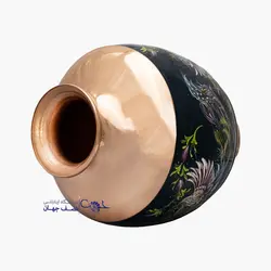 گلدان مس نگار کد:mnb252