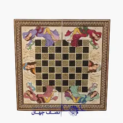 تخته نرد و شطرنج 50 سانتی مینیاتور کدms506