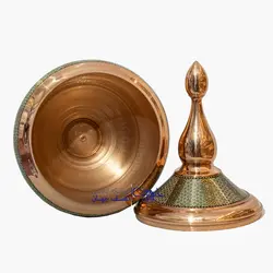 شکلات خوری مس و خاتم سوپر بزرگ کدskb669