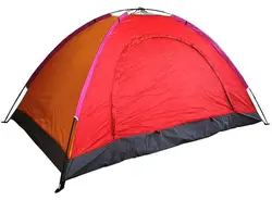 چادر مسافرتی،کوه نوردی و کمپینگ 6 نفره میله ای (عصایی) T6ST