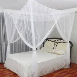 پشه بند دو نفره فانتزی بدون کف 4 درب N22B4D