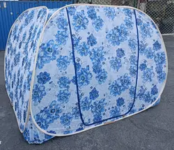 پشه بند مکعبی حریر تختخوابی 2 نفره فانتزی M22F