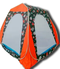 چادر مسافرتی کلبه ای 8 نفره سه کاره (چادر-پشه بند-آلاچیق) (t8c-4)