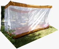 پشه بند سنتی خانواده سایز بزرگ 3*6 ارتفاع 2 با کف ضد آب N632W