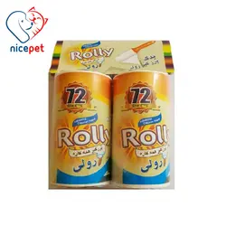 رول یدکی پرزگیر سگ و گربه دوقلو ۷۲ برگی