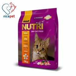 غذای خشک گربه بالغ نوتری پت ۷ کیلوگرم