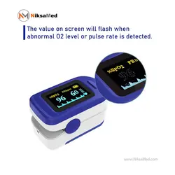 پالس اکسیمتر ای سی کر بدون آلارم