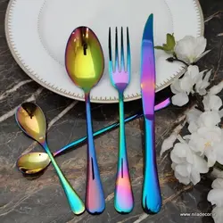 سرویس قاشق و چنگال هفت رنگ زولینگن