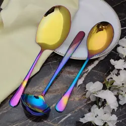 سرویس قاشق و چنگال هفت رنگ زولینگن
