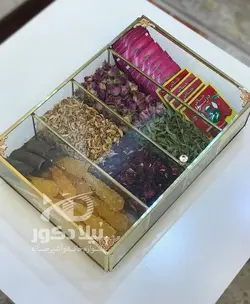 تیبگ برنجی ۴ خانه