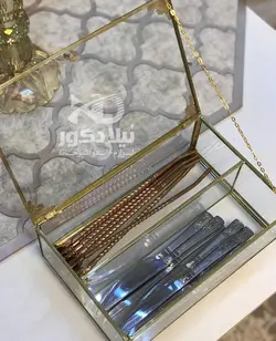 جاکاردی برنجی ۲ خانه