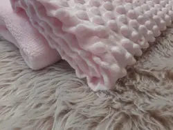 ست پارچه حبابی و نیوسافت تدی صورتی