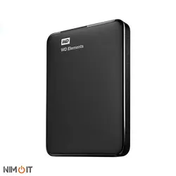 هارد اکسترنال وسترن دیجیتال مدل Elements ظرفیت 1 ترابایت