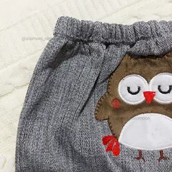 شلوار گلدوزی حیوانات