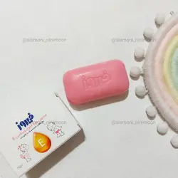 صابون بچه فیروز رنگی