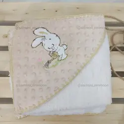 پتو خرگوش گلدوزی حبابی