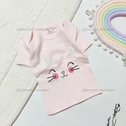 سرویس باز طرح گربه صورتی