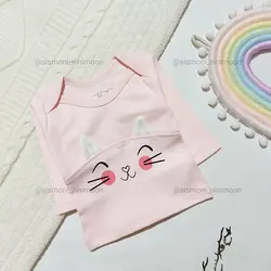 سرویس باز طرح گربه صورتی