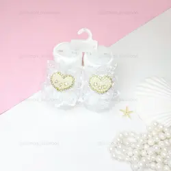 جوراب مروارید دوزی