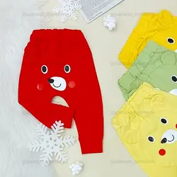 شلوار گوشدار طرح خرس