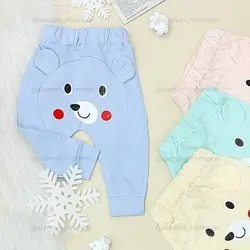 شلوار گوشدار طرح خرس