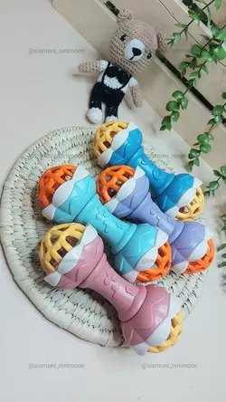 جغجغه دستی مدل دمبل