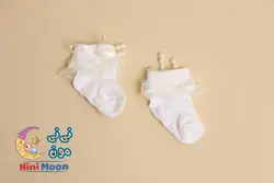 جوراب توری مرواریدی