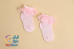 جوراب توری مرواریدی