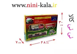 قطار ریلی سبز بزرگ