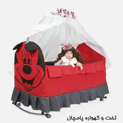 تخت و گهواره پامچال مدل میکی