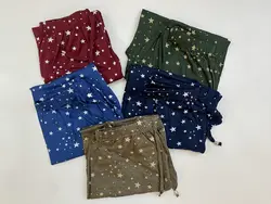 شلوار اسلش راحتی زنانه طرح ستاره با رنگبندی شگفت انگیز - کد 048 - نی نی ماما لند