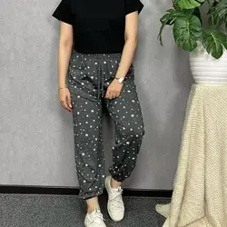 شلوار اسلش راحتی زنانه طرح ستاره با رنگبندی شگفت انگیز - کد 048 - نی نی ماما لند