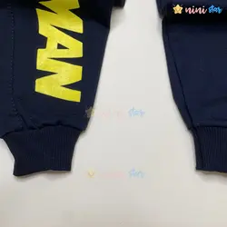 ست سه تکه سویشرت و تیشرت و شلوار BATMAN قرمز - نی نی استار | فروشگاه اینترنتی لباس کودک