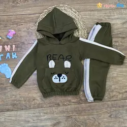 هودی شلوار خرسی پسرانه جنس درجه یک! - نی نی استار | فروشگاه اینترنتی لباس کودک