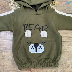 هودی شلوار خرسی پسرانه جنس درجه یک! - نی نی استار | فروشگاه اینترنتی لباس کودک