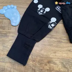 کراپ تک دخترانه مدل میکی موس فینگر دار 4 تا 8 سال - نی نی استار | فروشگاه اینترنتی لباس کودک