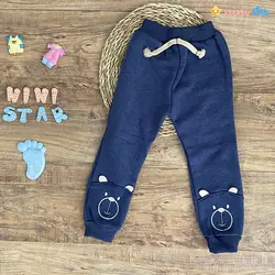 ست هودی شلوار پسرانه خرسی گلدوزی 1 تا 7 سال - نی نی استار | فروشگاه اینترنتی لباس کودک