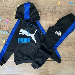 هودی شلوار اسپرت پسرانه puma- 8 تا 14 سال - نی نی استار | فروشگاه اینترنتی لباس کودک