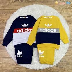 بلوز شلوار adidas پسرانه 3 تا 8 سال - نی نی استار | فروشگاه اینترنتی لباس کودک
