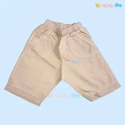 ست پیراهن هاوایی و شلوارک کتان پسرانه طرح D&G تیره - نی نی استار | فروشگاه اینترنتی لباس کودک