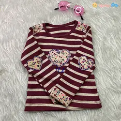 ست بلوز شلوار دخترانه مدل راه راه قلبی 1 تا 6 سال - نی نی استار | فروشگاه اینترنتی لباس کودک