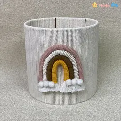 سبد اسباب بازی و لباس مکرومه مدل رنگین کمان 01 - نی نی استار | فروشگاه اینترنتی لباس کودک