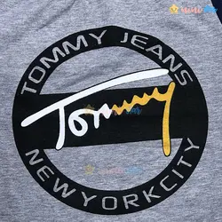 تی شرت شلوارک پسرانه tommy خاکستری تیره