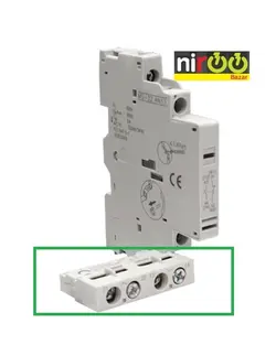 کنتاکت کمکی 1NO/1NC نصب از بالای کلیدهای حرارتی مدل MS-32 پارس فانال